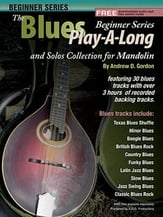 The Blues Play-A-Long and Solos Collection for Mandolin Beginner Series Guitar and Fretted sheet music cover